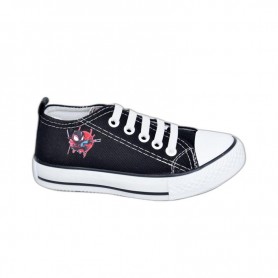Chaussure enfant noire - Taille 26 à 30 - Look héros tendance - ENF645