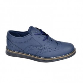 Chaussures garçon habillées bleu marine - Taille 26 à 30 - ENF650
