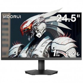 KOORUI Écran PC Gaming 24.5 pouces - 180Hz - FHD - 1ms - Adaptive Sync