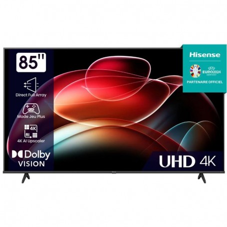 Téléviseur HISENSE 85 POUCES - Smart UHD 4K - 85A6K