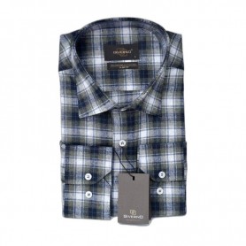 Chemise homme à carreaux verts - Style rustique et chic – CHM1106