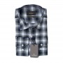 Chemise homme à carreaux verts - Style rustique et chic – CHM1106