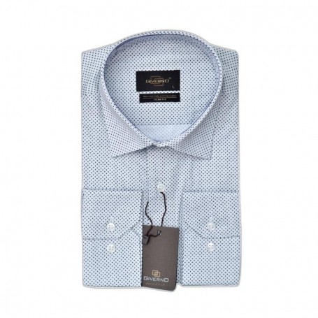 Chemise homme imprimée sobre - Style chic et polyvalent – CHM1108