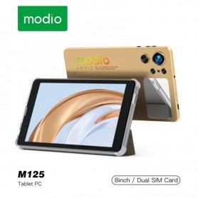 Tablette Modio M125 - 8 pouces HD - 6Go RAM - 256Go ROM - 5G WiFi Dual SIM