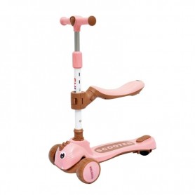 Trottinette fille avec siège - Confort et style - GME210