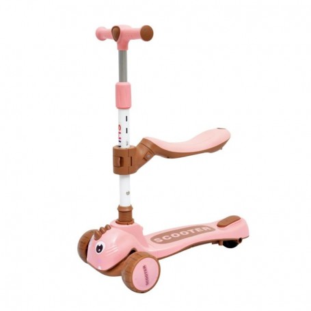 Trottinette fille avec siège - Confort et style - GME210