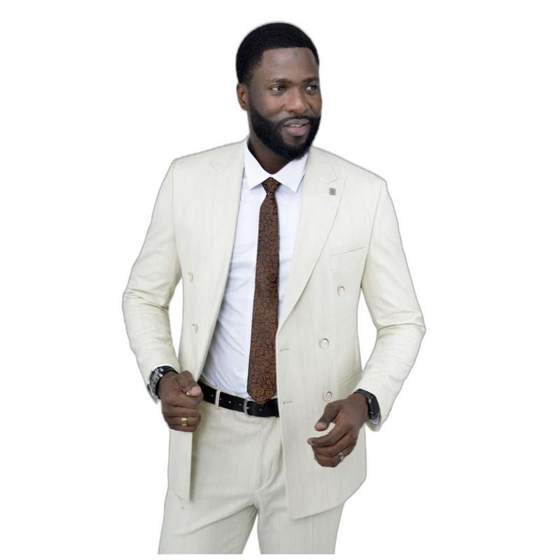 Cardigan Veste The Row Chopok Crème – Laine Et Soie, Double Boutonnage, Taille L, Occasion Très Bon état