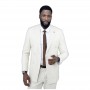 Costume homme crème double boutonnage - Chic et tendance - CTM457