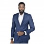 Costume homme bleu marine - Style sobre à Dakar - CTM472