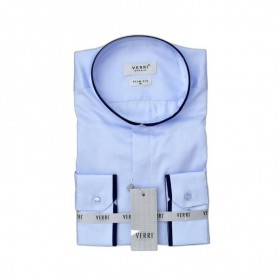 Chemise Verri Studio bleu clair Slim Fit – CHM1137