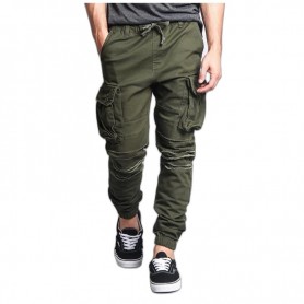 Pantalon Cargo Homme Kaki – Style Urbain et Pratique au Sénégal - PTL510