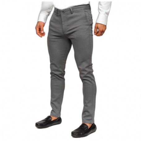 Pantalon Slim Gris Homme – Élégance et Confort au Sénégal - PTL516