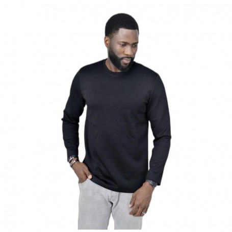 Pull Noir Homme – Élégance Intemporelle au Sénégal - BLS204