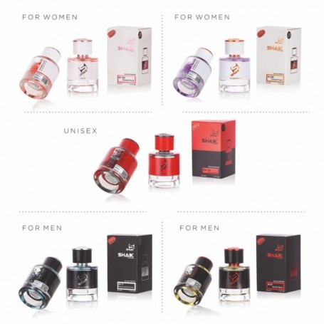 Parfums Shaik Homme - Femme et Unisexes - Senteur au choix