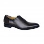 Chaussures richelieu marron foncé en cuir pour homme - CDV1754