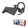 Kit Télétravail TRUST 4 en 1 – Clavier - Souris - Casque et Webcam HD