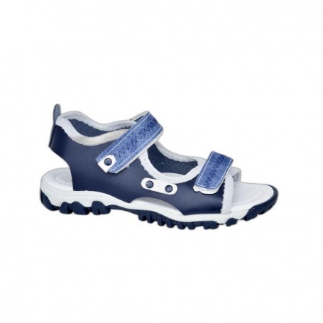 Sandales enfant bleu et blanc - Confort et sécurité - 31 à 35 - ENF673