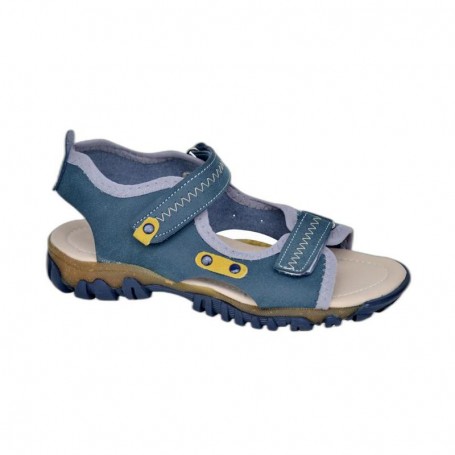 Sandales enfant bleu et jaune - Style et confort - 31 à 35 - ENF674