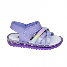 Sandales enfant violettes - Élégance et sécurité - 26 à 30 - ENF678