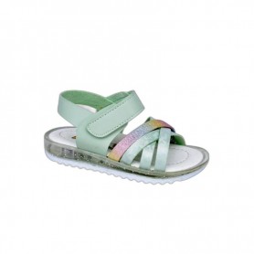 Sandales enfant vert pastel - Confort et style - 26 à 30 - ENF679