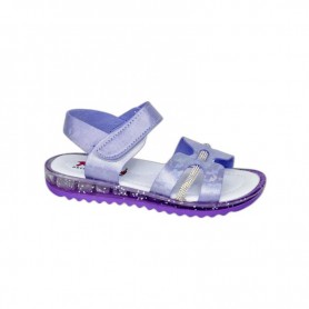 Sandales enfant violettes brillantes - Élégance et confort - 26 à 30 - ENF683