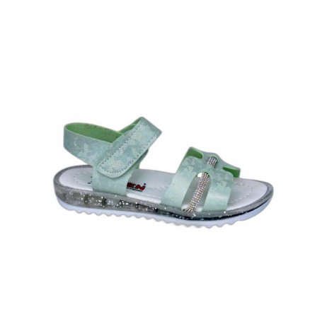 Sandales enfant vert pastel - Élégance et sécurité - 26 à 30 - ENF684