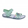 Sandales enfant vert pastel irisées - Confort et style - 26 à 35 - ENF687