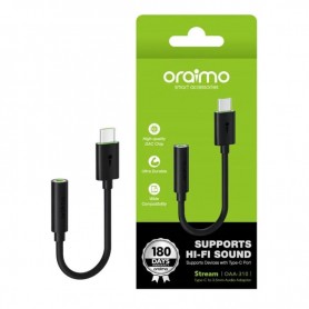 Oraimo Audio Adapter OAA-310 - Adaptateur Jack 3.5mm vers Type-C