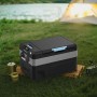 Réfrigérateur Portable Powerology 55L avec Application - Noir