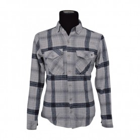 Chemise à carreaux en coton lourd – BLS220