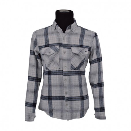 Chemise à carreaux en coton lourd – BLS220