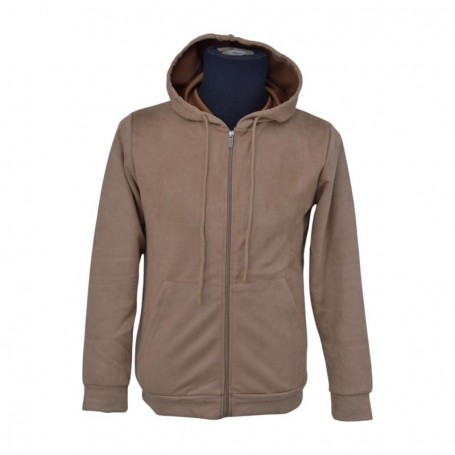 Sweat à capuche beige confortable – BLS229