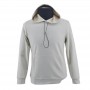 Sweat à capuche blanc crème décontracté – BLS235