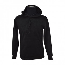 Sweat à capuche noir élégant – BLS237