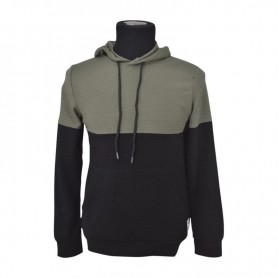 Sweat à capuche bicolore tendance – BLS239