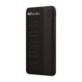 Power Bank 10000mAh - 2 Sorties USB et Entrée Micro Type-C BRK-PB16