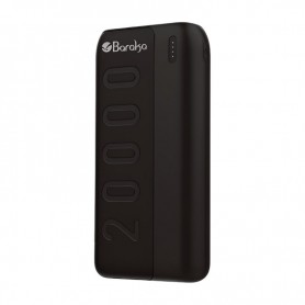 Power Bank 20000mAh - 2 Sorties USB et Entrée Micro Type-C BRK-PB17