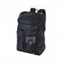 Sac à dos en cuir noir style aventurier - SC2917