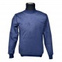 Pull en daim bleu marine - BLS245