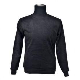 Pull en daim noir - BLS247