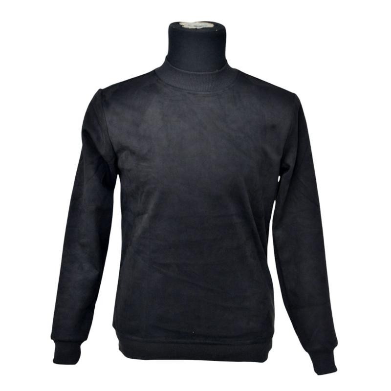 Pull en daim noir - Chic et raffiné pour l’hiver à Dakar