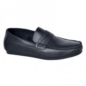 Mocassin Noir Homme - Élégance et Polyvalence - MOC617