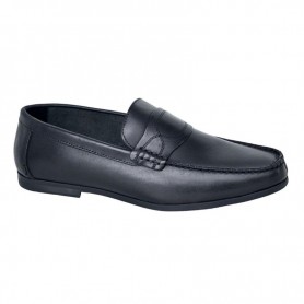 Mocassin Noir Élégant Homme - Parfait pour un Look Chic - MOC618
