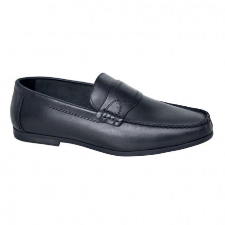 Mocassin Noir Élégant Homme - Parfait pour un Look Chic - MOC618