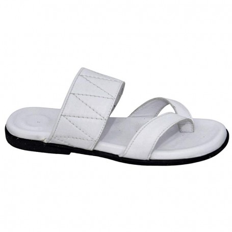 Sandales blanches pour homme - Élégance et légèreté - SDL2869