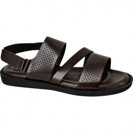 Sandales en cuir perforé pour homme - Respirabilité et confort - SDL2870