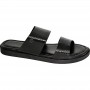 Sandales en cuir noir pour homme - Style et confort - SDL2873