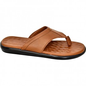 Sandale Homme en Cuir Marron – Confort et Élégance - SDL2905