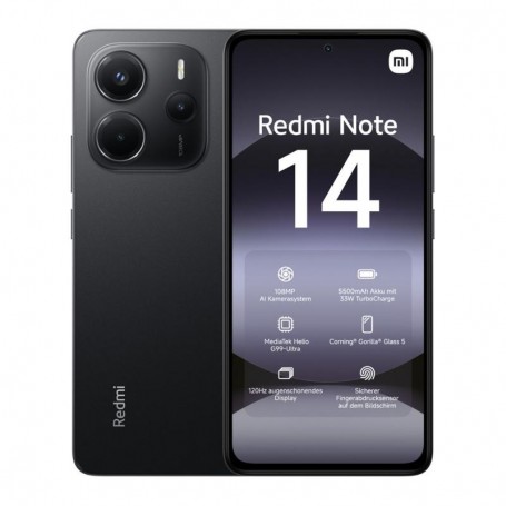 Xiaomi Redmi Note 14 - Mémoire 256 Go - RAM 8 Go - Ecran 6.67