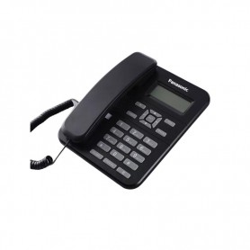 Téléphone Fixe Panasonic - Téléphone Filaire - LCD - Haut-Parleur